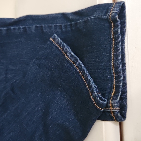 Lucky Brand 6 / 28 Charlie Capri Jeans Summer Spring Casual Dark Wash - Picture 5 of 10